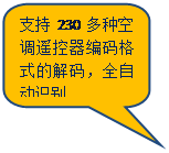 Բ�Ǿ��α�ע: ֧��230���ֿյ�ң���������ʽ�Ľ��룬ȫ�Զ�ʶ��

