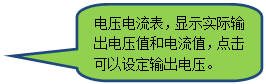 Բ�Ǿ��α�ע: ��ѹ����������ʾʵ�������ѹֵ�͵���ֵ����������趨�����ѹ��